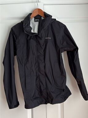Marmot Women's Black Hooded Waterproof Ski Jacket